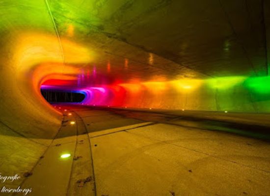 belgium/hasselt/attraction/rainbow-fietstunnels-hasselt