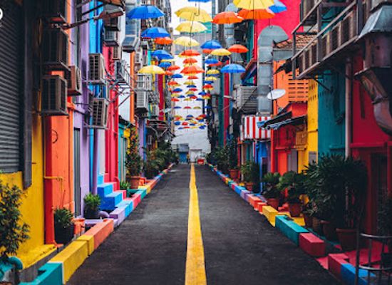 malaysia/kuala-lumpur/brickfields/attraction/brickfields-colorful-backlane