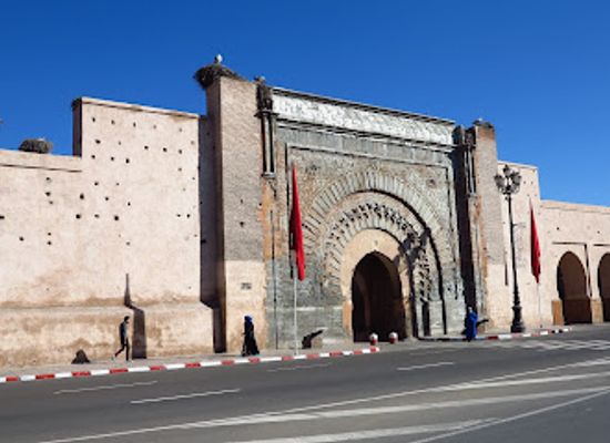 morocco/marrakech/attraction/porte-bab-er-robb