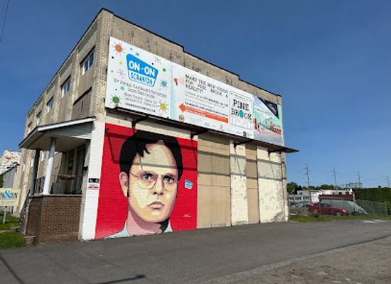 pennsylvania/scranton/attraction/dwight-schrute-mural-by-mike-trovato