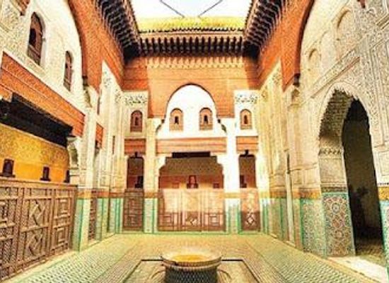 morocco/meknes/attraction/madrasa-bou-inania