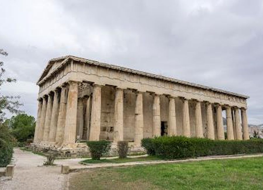 Discover the architectural marvel of the Temple of Hephaestus in Athens, a well-preserved ancient temple steeped in history and culture.