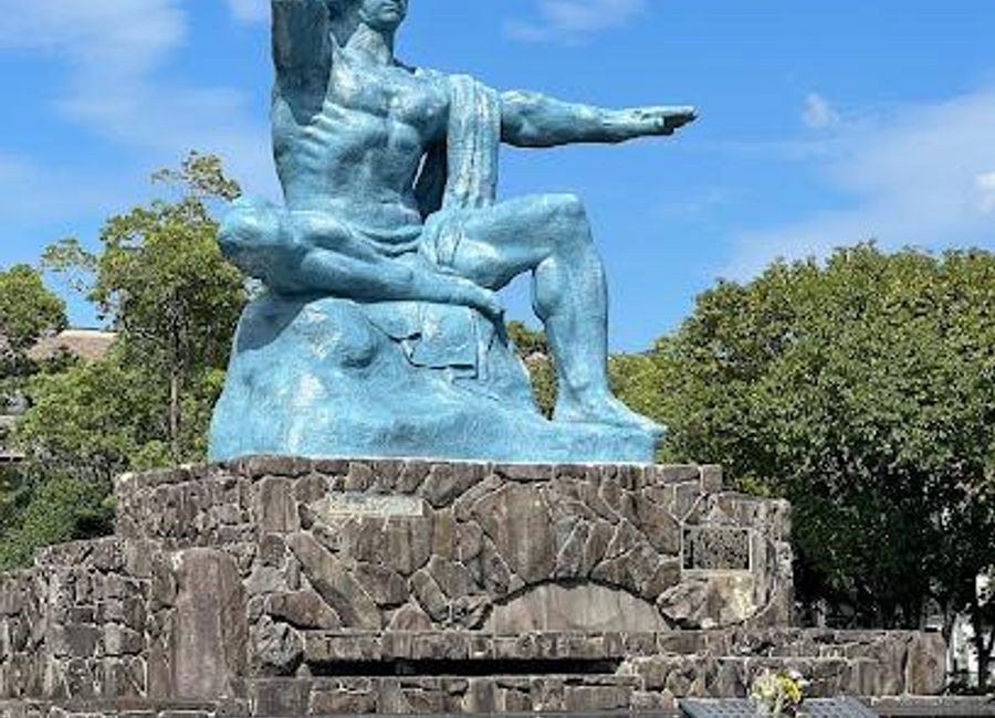 Discover the tranquil Peace Park in Nagasaki, a profound memorial dedicated to the pursuit of peace and remembrance of the past.