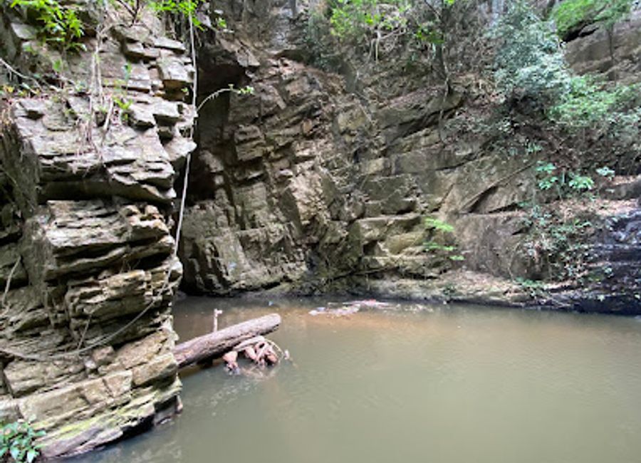 Discover the serene beauty of Kulugu Canyon, a stunning nature preserve in Amedzofe, perfect for hiking, wildlife watching, and tranquility.