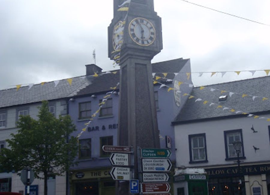 Discover the charm of Westport's Clock Tower, a historical landmark that beautifully intertwines rich heritage with scenic beauty in Co. Mayo.
