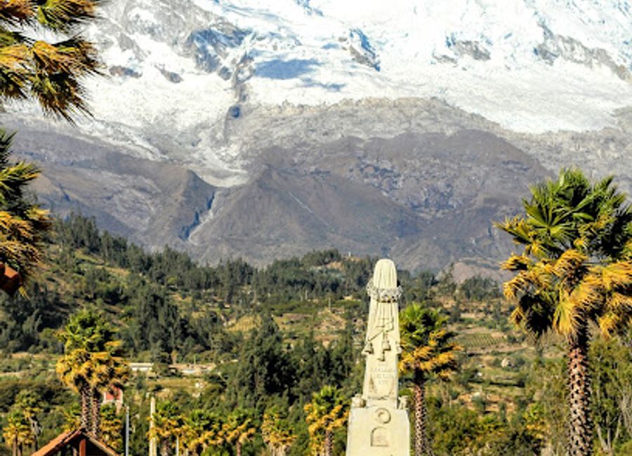 Explore the Obelisc in Yungay, a stunning monument symbolizing resilience amidst breathtaking Andean landscapes.