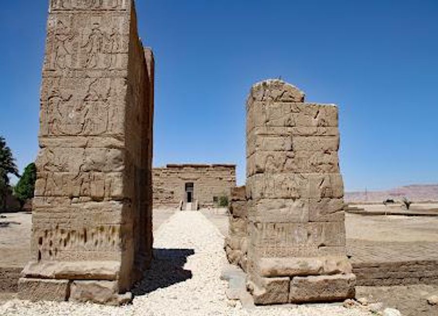 Explore the rich history and breathtaking architecture of Deir El-Shelwit Temple in Luxor, a hidden gem of ancient Egyptian heritage.