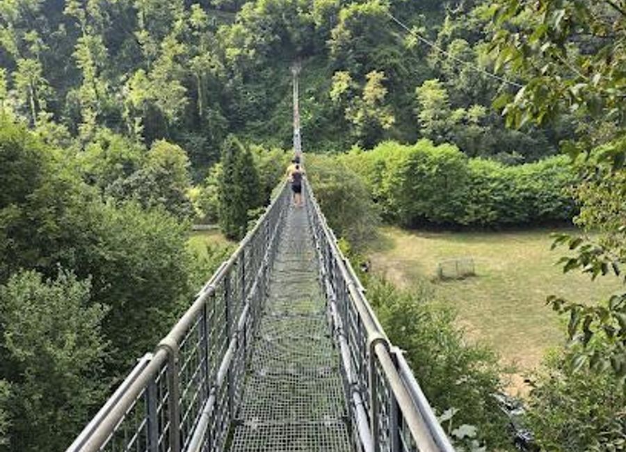 Experience breathtaking views and thrilling adventures at Ponte Sospeso di San Marcello Pistoiese, a stunning bridge in the heart of Italy's scenic landscapes.