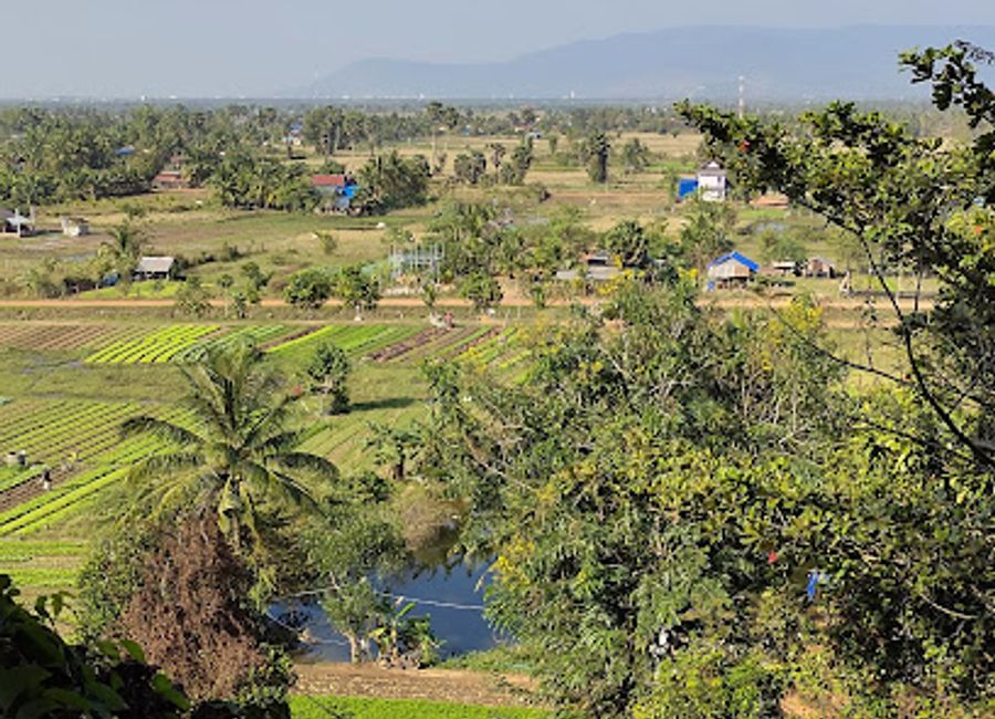 Explore the enchanting Phnom Chhngok Cave in Cambodia, a stunning archaeological site and spiritual haven set amidst lush landscapes and rich history.