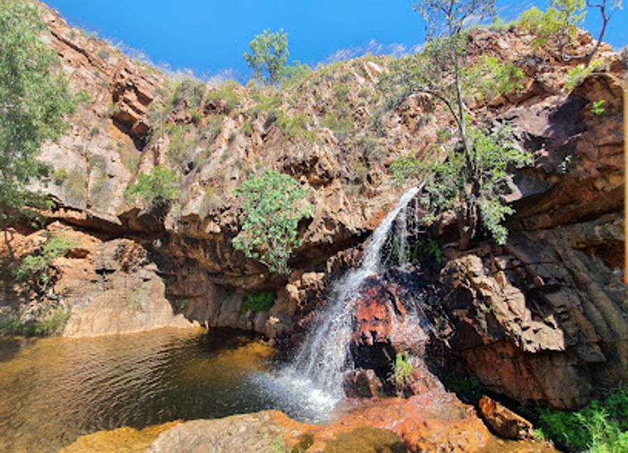 Discover the tranquil beauty of Galjiba (Molly Spring), an idyllic hiking destination showcasing nature's wonders near Lake Argyle, Australia.