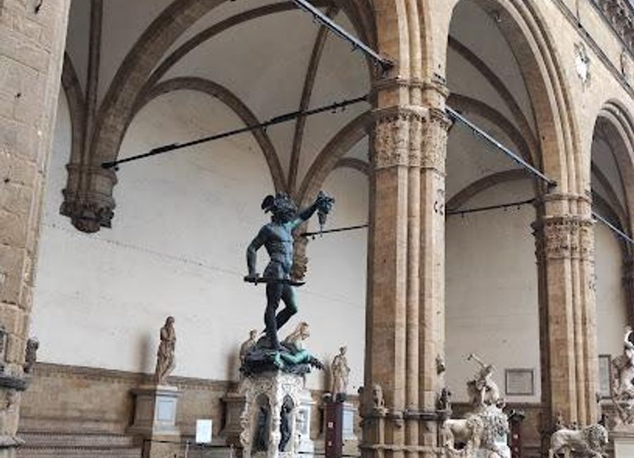 Discover the exquisite beauty and rich history of Loggia dei Lanzi, an iconic open-air gallery in Florence showcasing Renaissance masterpieces.