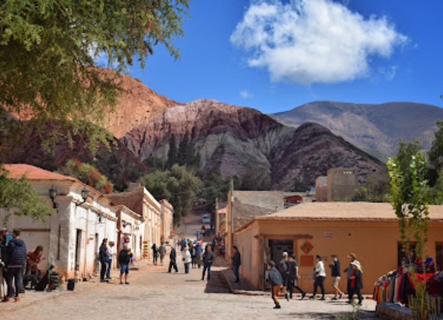 Explore the breathtaking vistas at Mirador Panoramico de Purmamarca, where vibrant landscapes and cultural charm converge in scenic harmony.