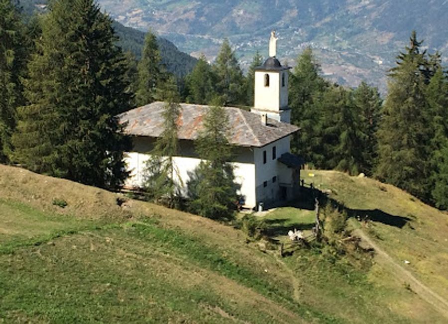 Discover the tranquil Eremo di San Grato in Aosta Valley, a serene church offering breathtaking views and a peaceful retreat for travelers.