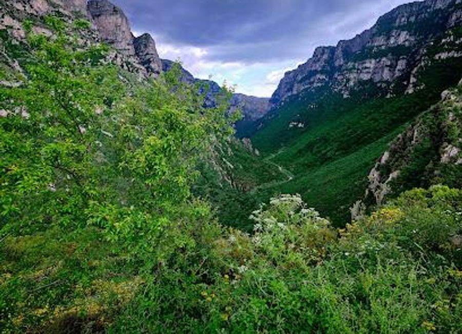 Experience the stunning vistas and natural beauty of Vikos Gorge View Point in Kentriko Zagori, a must-visit destination for nature lovers and adventurers.