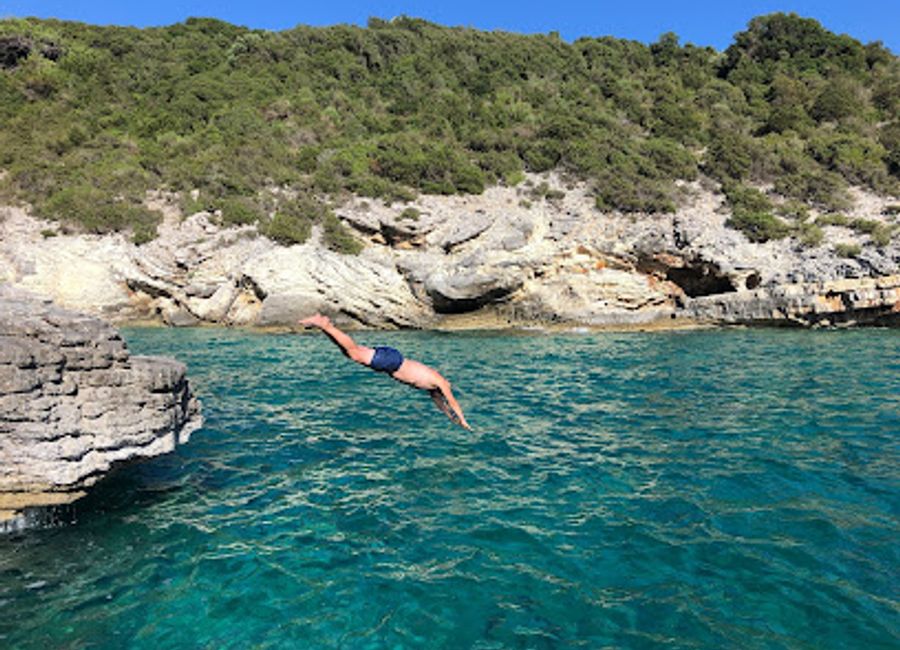 Experience the tranquil beauty of Kaloiri Cove, a hidden paradise in Antipaxos, Greece, perfect for relaxation and adventure.