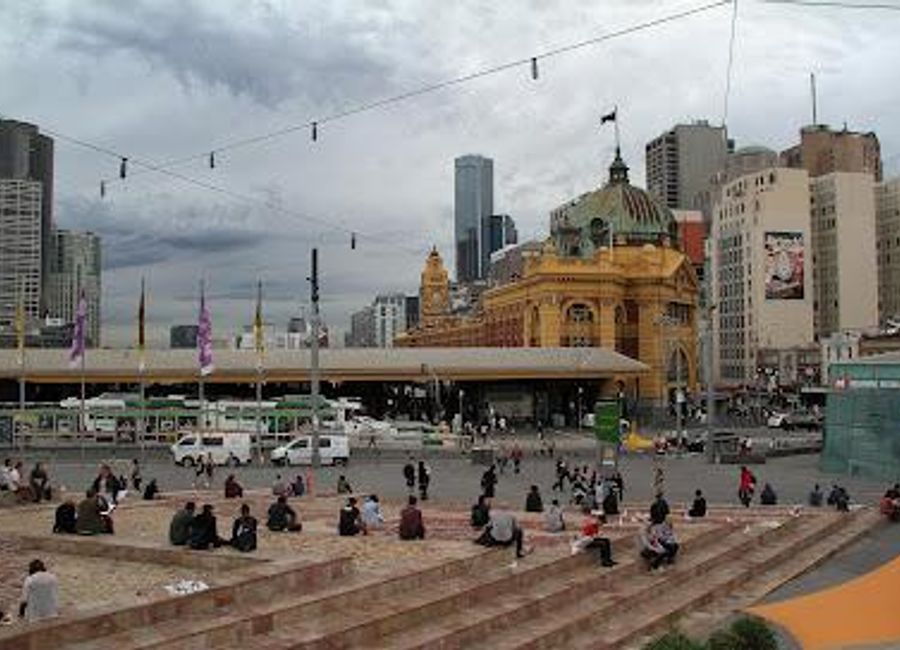 Discover Federation Square, Melbourne's dynamic cultural hub, where art, community, and stunning architecture come together in a vibrant atmosphere.