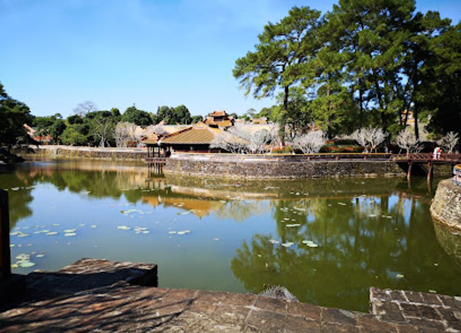 Discover the tranquil charm of Luu Khiem Lake, a serene escape in Hue, Vietnam, where nature and history come together in perfect harmony.