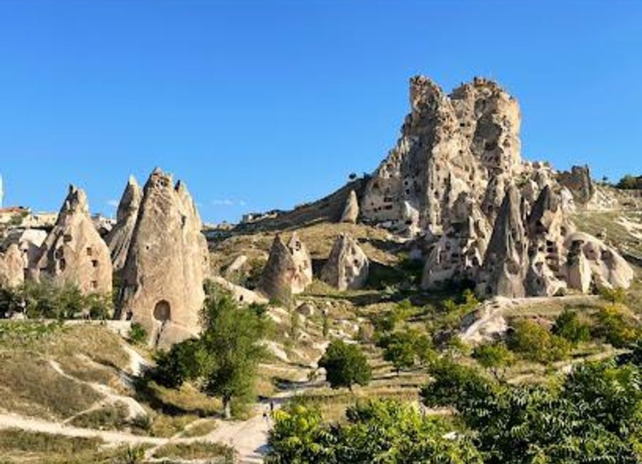 Explore Uchisar Castle, Cappadocia's iconic fortress offering breathtaking views and rich historical significance.