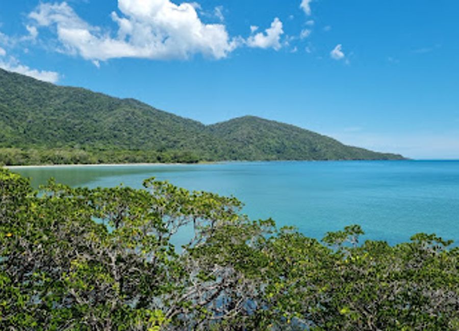 Explore the scenic beauty of the Great Barrier Reef Drive, where lush rainforests meet crystal-clear waters and breathtaking coastal views await.