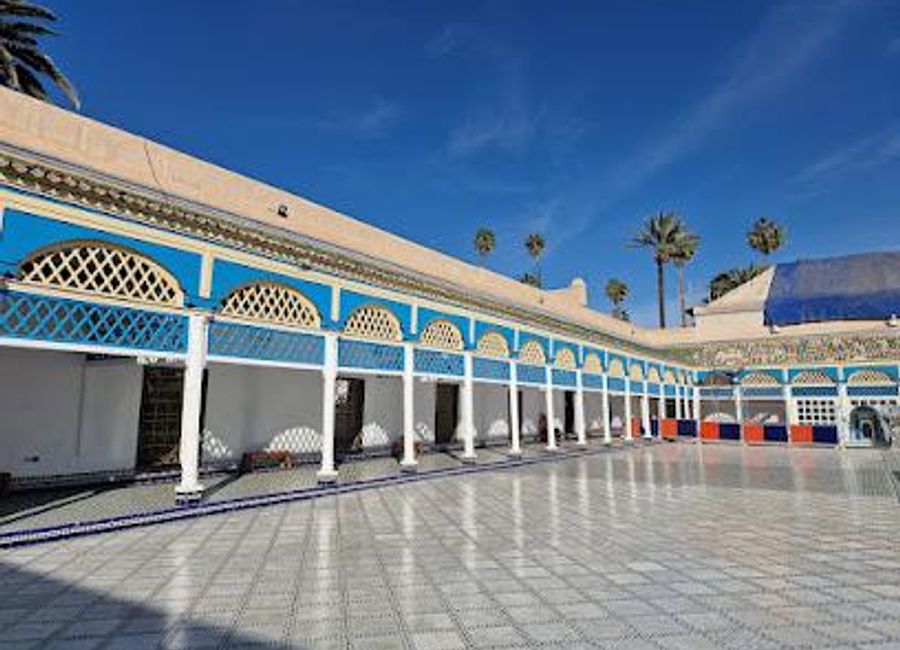 Discover the beauty of Bahia Palace in Marrakesh, an exquisite historical landmark showcasing Moroccan architecture and lush gardens.