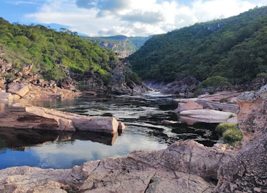 Explore the breathtaking Cachoeira Donana in Bahia, where adventure meets tranquility amidst stunning natural landscapes.