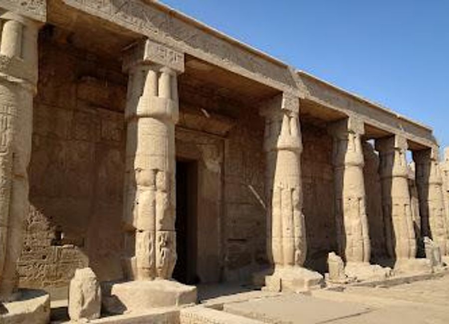 Explore the Mortuary Temple of Seti I in Luxor, a historical landmark showcasing ancient Egyptian artistry and grandeur in the heart of Al Qarnah.