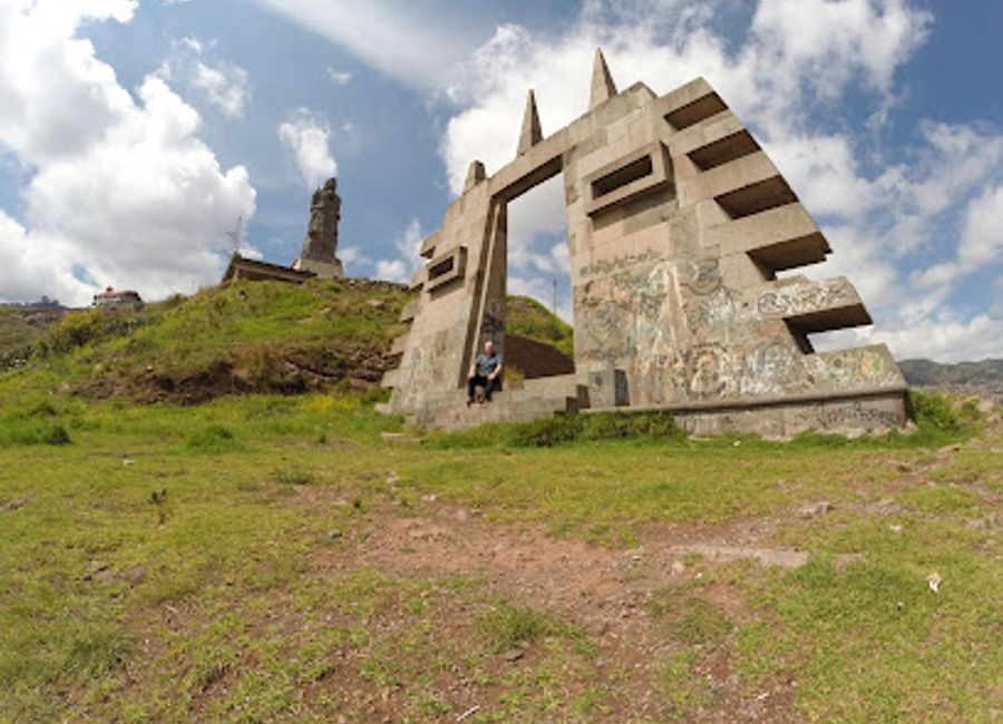 Discover the breathtaking views and rich cultural heritage at Puerta Del Sol, Cusco's iconic observation deck and tourist attraction.