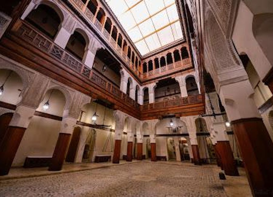 Discover the rich heritage of Moroccan craftsmanship at the Nejjarine Museum of Wooden Arts & Crafts in historic Fes.