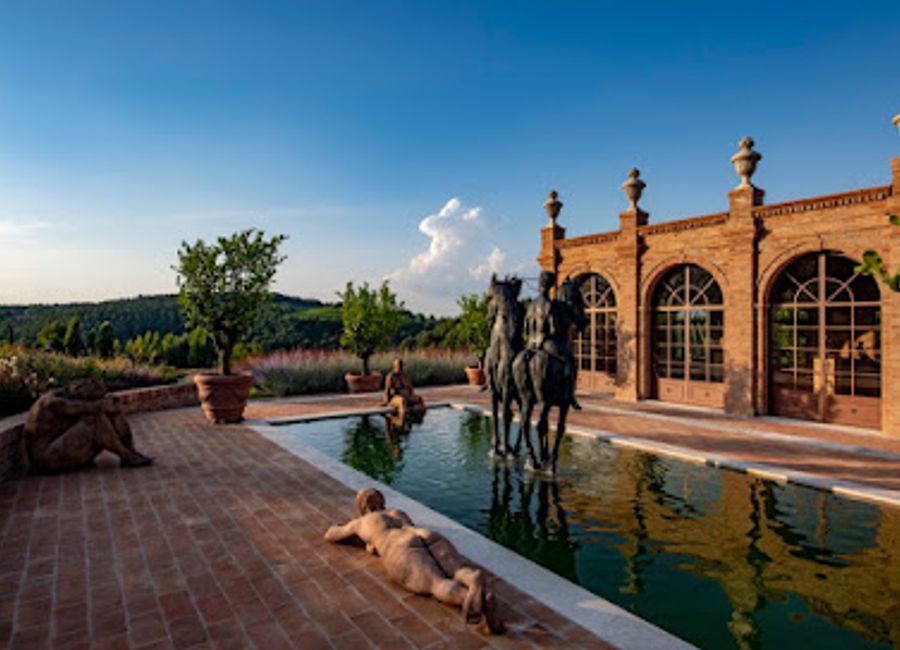 Explore the serene beauty and historical richness of Parco Villa Trecci, a tranquil park in Montepulciano, Tuscany, perfect for relaxation and cultural exploration.