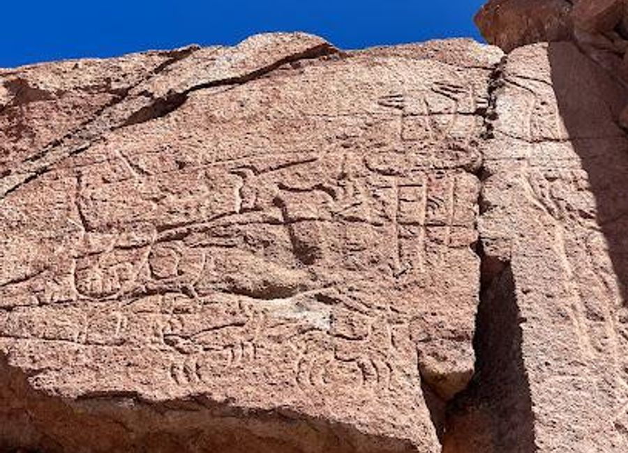 Discover the ancient rock art of Yerbas Buenas Petroglyphs, a captivating journey into the rich cultural heritage of San Pedro de Atacama.