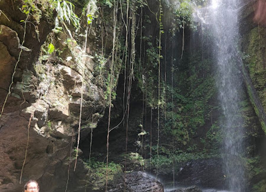 Explore the enchanting Akpom Waterfalls in Logba Adzakoe, Ghana – a hidden gem for nature lovers and hiking enthusiasts.