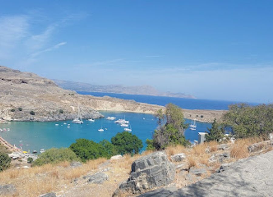 Experience the beauty and vibrance of Faliraki Beach - Galazio Beach in Rhodes, where sun, sea, and adventure await every traveler.