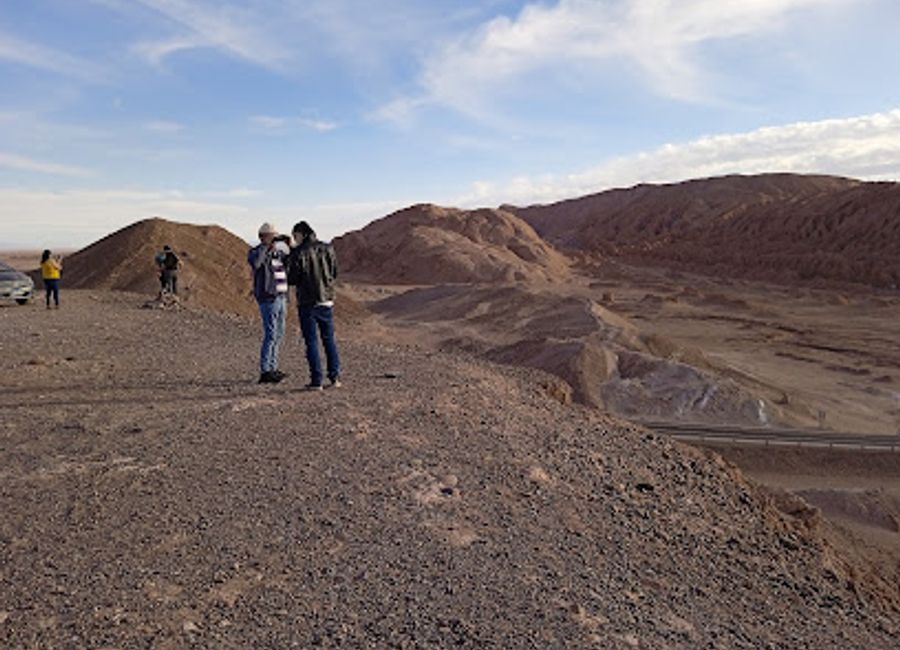 Experience the stunning vistas of Cruz Papal, an observation deck in San Pedro de Atacama, offering breathtaking views of Death Valley and the Atacama Desert.