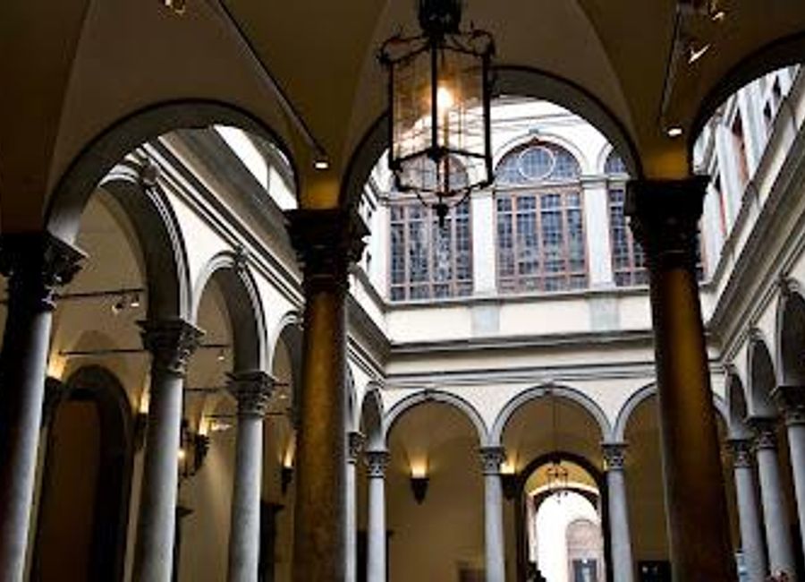 Explore the stunning Strozzi Palace in Florence, a cultural landmark featuring captivating art exhibitions and breathtaking Renaissance architecture.