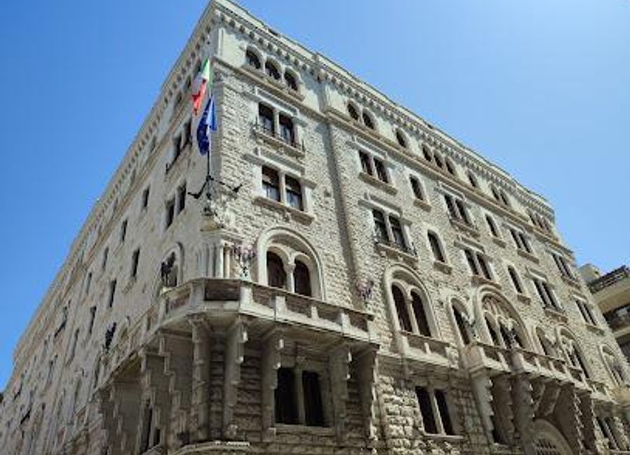 Explore the Palazzo dell'Acquedotto Pugliese in Bari, a stunning historical landmark showcasing exquisite architecture and rich cultural heritage.