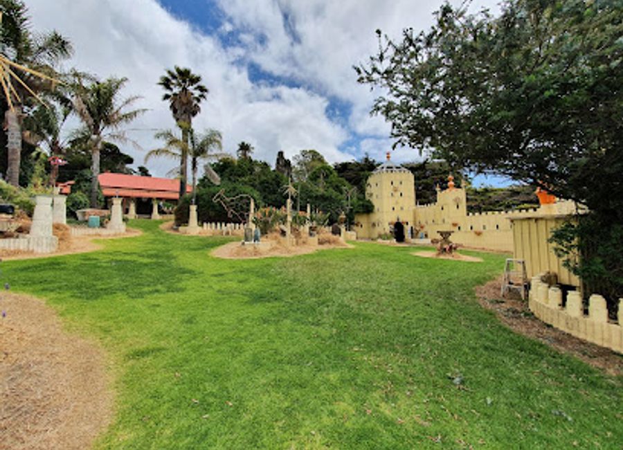 Discover a whimsical world of recycled art and stunning views at George's Castle, a unique Kangaroo Island treasure crafted by a local artist.