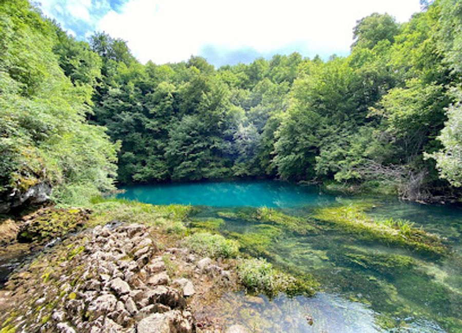 Experience the breathtaking beauty of River Slunjčica Spring, a serene natural attraction in Slunj, Croatia, perfect for relaxation and outdoor adventures.