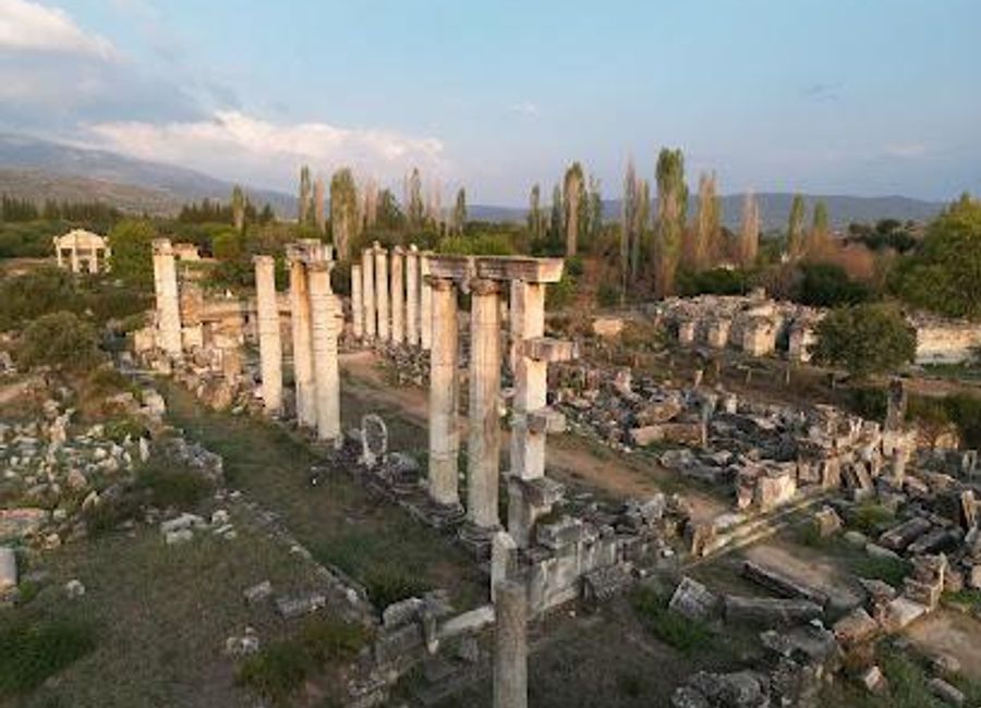 Discover the ancient allure of the Temple of Aphrodite in Geyre, a captivating archaeological site revealing the rich history of Hellenistic worship.