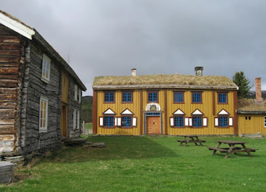 Explore the rich cultural heritage of Norway at Oddentunet, a charming museum nestled in the heart of Østerdalen, showcasing traditional rural life.