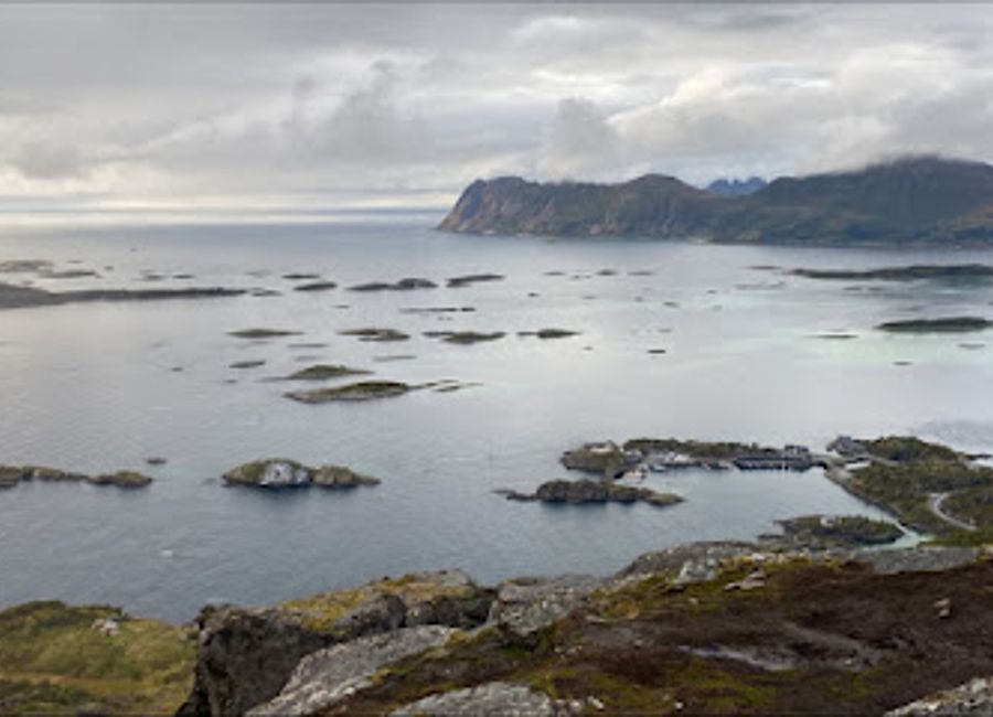 Explore the scenic Hamn Lighthouse in Skaland, Norway, where maritime history meets breathtaking coastal views.