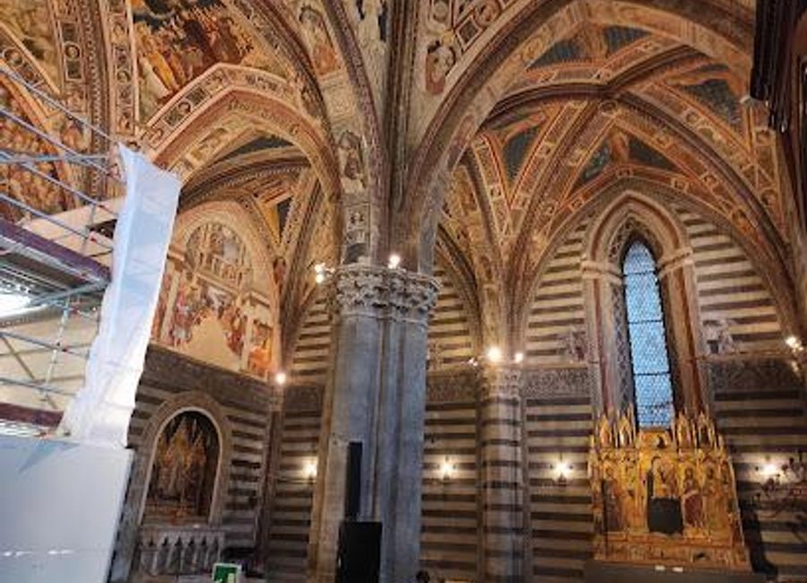 Discover the stunning Battistero di San Giovanni Battista in Siena, a masterpiece of Gothic architecture and a significant site of Christian heritage.