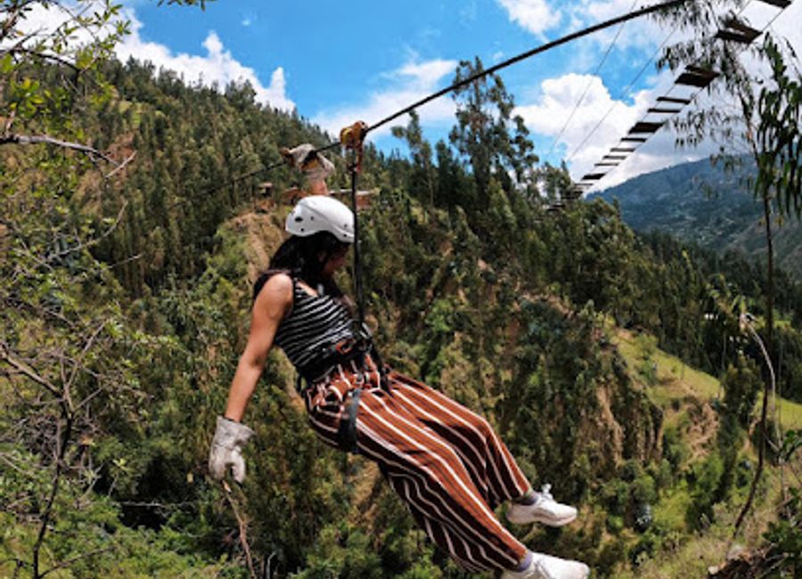 Embark on an unforgettable ziplining adventure in Huaraz, Peru, and experience the breathtaking beauty of the Andes from above.