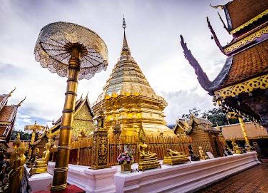 Discover the spiritual heart of Chiang Mai at Wat Phra That Doi Suthep, a stunning temple with breathtaking views and rich cultural heritage.