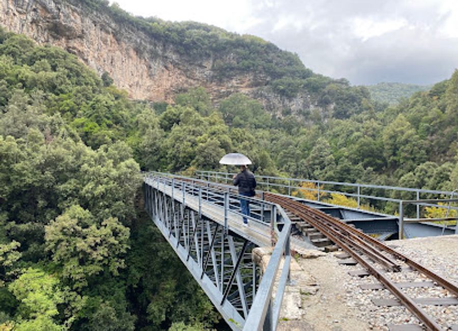 Explore the stunning landscapes of Pelion aboard the Little Train, a historic journey through nature's beauty and cultural heritage in Greece.