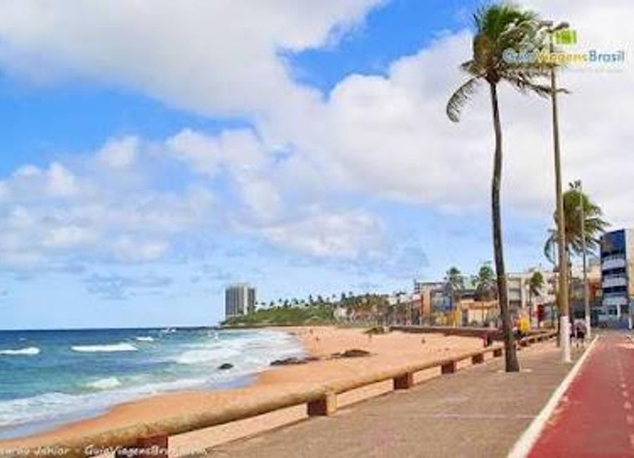 Experience the vibrant culture and stunning beauty of Praia de Amaralina, a must-visit beach destination in Salvador, State of Bahia.