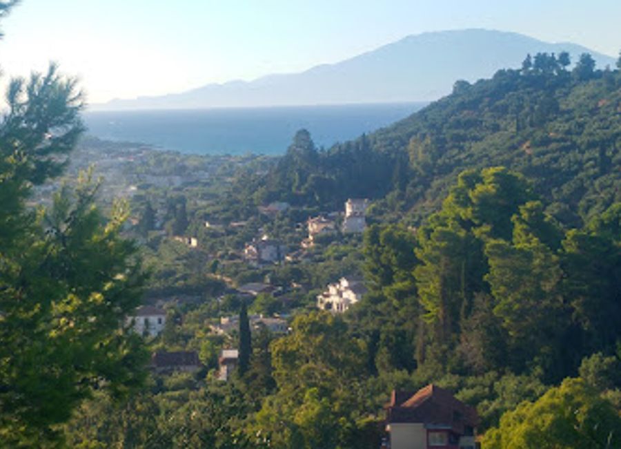 Visit Stranis Hill in Zakynthos, the inspiring location where Dionysios Solomos wrote Greece's national anthem, offering stunning panoramic views.