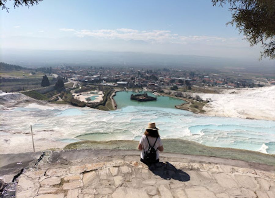 Discover the ancient allure of Cleopatra's Pool in Pamukkale, where thermal waters meet stunning travertine terraces for a unique Turkish experience.