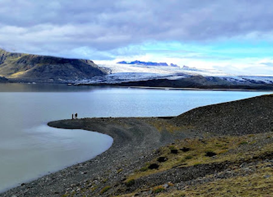 Explore the serene beauty of the Viewpoint of Fjallsjökull, a hidden gem offering stunning glacier views and tranquil lagoons in Iceland's breathtaking landscape.