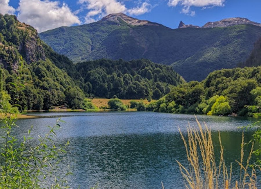 Explore the tranquil beauty of Laguna de la Paz in Futaleufú, a serene park perfect for nature lovers and outdoor adventures in Los Lagos, Chile.