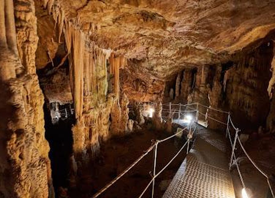Discover the enchanting beauty of Sfendoni Cave in Zoniana, Crete, where nature's artistry meets rich geological history.